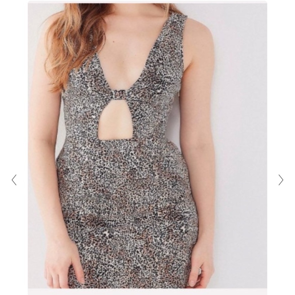 Urban outfitters leopard print dress